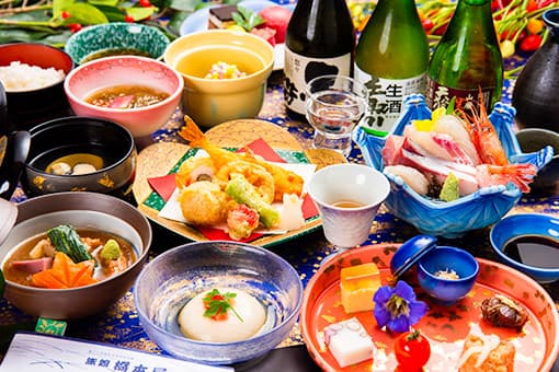 夕食（創作加賀会席）