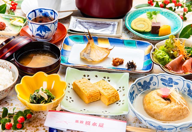 橋本屋の朝食