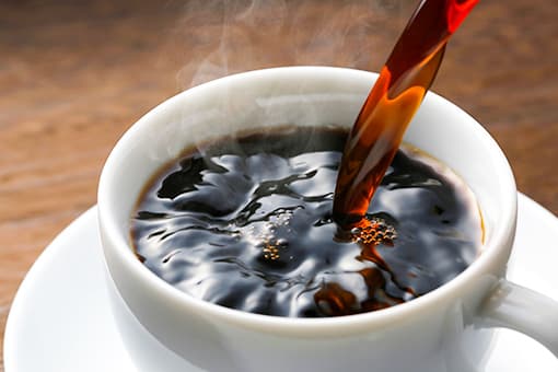 朝のコーヒー