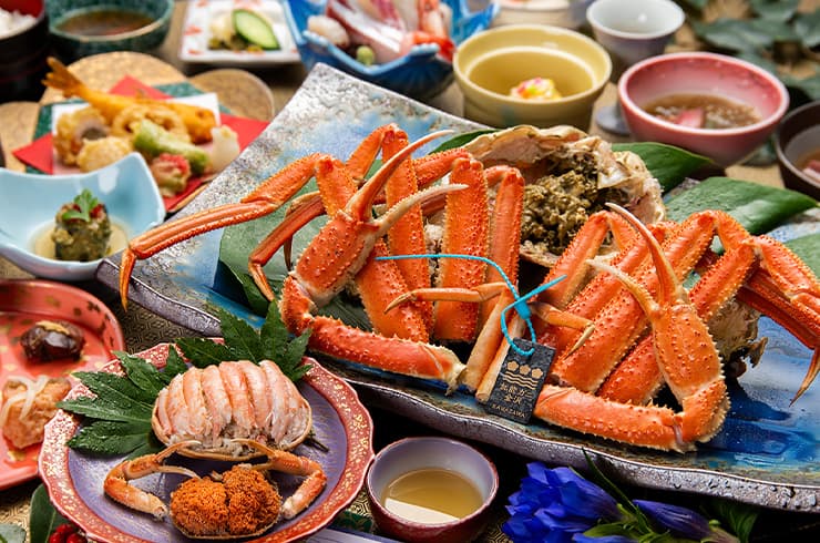 香箱蟹＋ずわい蟹食べ比べプラン